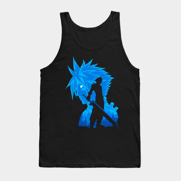 Sword Cloud Tank Top by albertocubatas